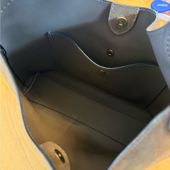 Coach Brooklyn 28 in Cedar Suede - Picture 7 of 9